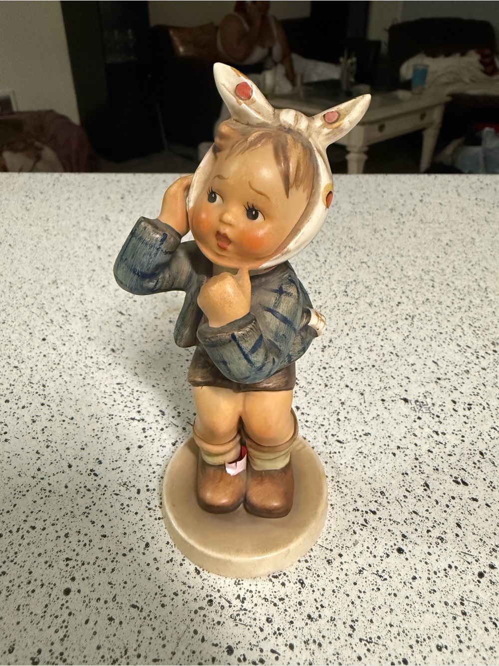 Boy With Toothache Goebel Hummel 217 TMK4 Figurine